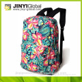 Large flower outdoor hiking sports backpack for students or travellers or fashion school bag